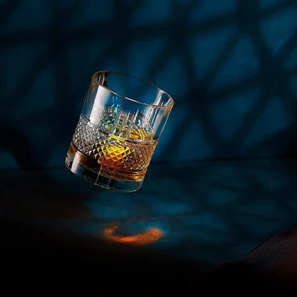 Whiskey Stones & Crystal Glass Gift Set - Reserve Tumbler (11.7oz) - Image 5